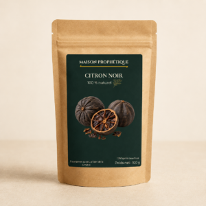 Sachet de citron noir Maison Prophétique